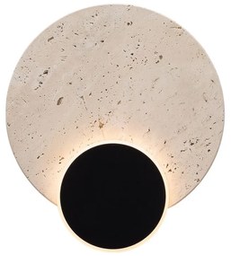 Aplica de perete LED, Travertin, Natur, Travertino 10W