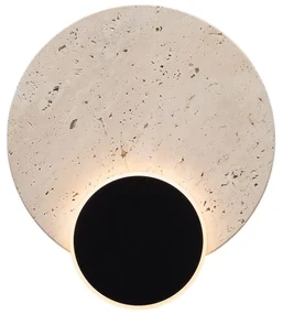 Aplica de perete LED, Travertin, Natur, Travertino 10W