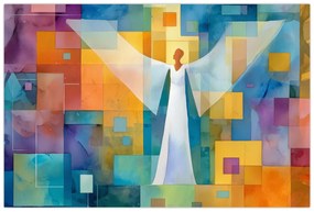 Tablou - Înger geometric (90x60 cm)