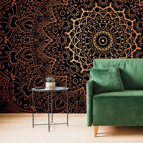 Tapet autoadeziv Mandala vintage în stil indian
