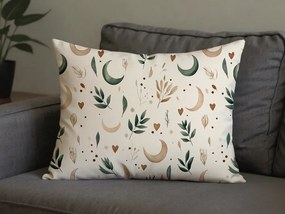 Fata de perna din microfibra BOHO MOON 70x90 cm, crem