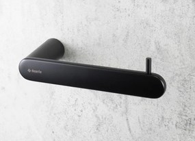 ROUND Suport pentru hartie igienica montat pe perete, finisaj negru ADR_N211