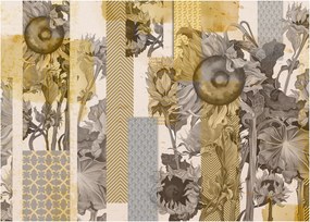 Tablou - Colaj cu floarea-soarelui (70x50 cm)