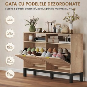 HOMCOM dulap pantofi compact | Aosom Romania
