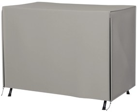 Outsunny Husă de Protecție balansoar de Grădină 3 Locuri pânză impermeabilă dim. 2,05L x 1,24l x 1,64H m Poliester Gri | Aosom Romania