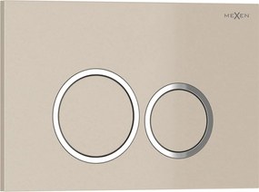 Mexen Tex 01 buton de spălare, bej - 6101-07