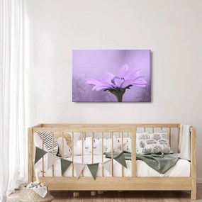 Tablou - Flori mov (90x60 cm)