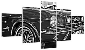 Tablou detailat cu mașină (125x70 cm), în 40 de alte dimensiuni noi