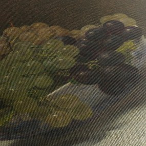 Tablou - Henri Fantin-Latour, Still Life with Grapes and a Carnation, reproducere (70x50 cm)