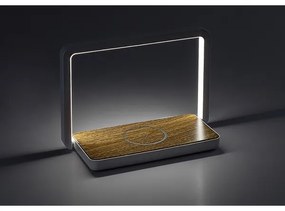 Lampă LED de masă cu încărcător fără fir Rabalux 76005 BULDUS LED/4W/5V