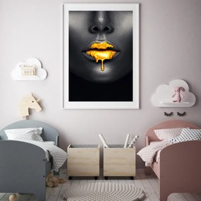 Poster - Buze de femeie (A4)