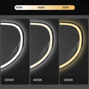 Oglinda LED 70x100cm FOG