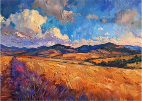 Tablou - Pictură în ulei de peisaj (70x50 cm)