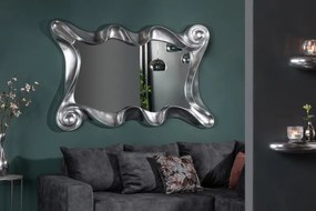 Oglinda decorativa deosebita Alice 160cm argintiu