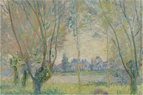 Tablou - Claude Monet, Woman Seated under the Willows, reproducere (90x60 cm)