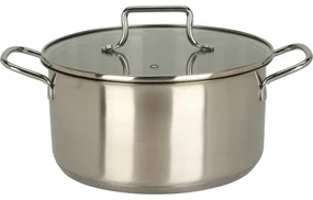 Cratiță din oțel inoxidabil EH, diametru 22 cm, diam. 22 cm