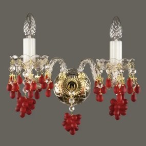 Aplica de perete cristal Bohemia Angela II. red WL CE