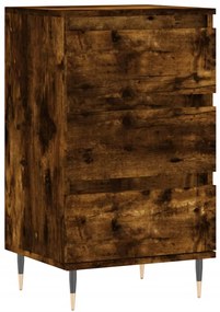 vidaXL Dulap, stejar afumat, 40x35x70 cm, lemn prelucrat