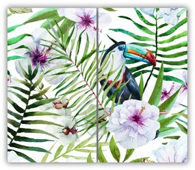Tocator din sticla Toucan tropical