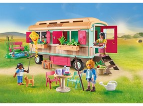 CAFENEA CU GRADINA DE LEGUME - PLAYMOBIL COUNTRY (PM71441)