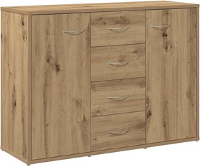 vidaXL Dulap, stejar artizanal, 88x30x64 cm, lemn prelucrat