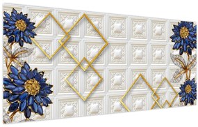 Tablou - Flori de diamant (120x50 cm)