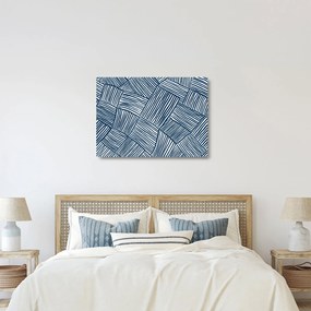 Tablou pe sticlă - linie 3D (70x50 cm)