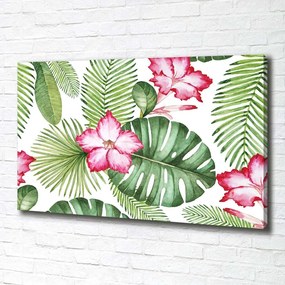 Print pe canvas Flori tropicale