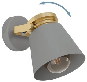 Spot de perete TWICKEN 1xE27/28W/230V Eglo 43835