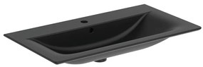 Chiuvetă negru-mat din ceramică 84x46 cm Silk Black – Ideal Standard