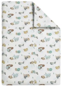 Pilota din bumbac ranforce cu Dinozauri pentru pat 2-8 / 2-12 ani - ASC6427968007638