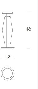 Veioza LED, Lampa de masa deosebita design LUX Chic