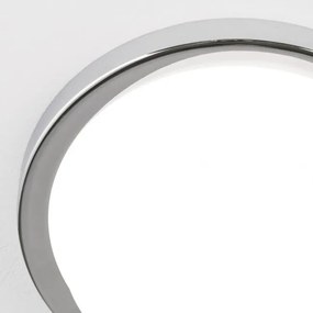 Plafoniera LED moderna LEROX 20cm crom