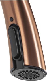 Baterie de bucatarie Rea Ross cupru periat