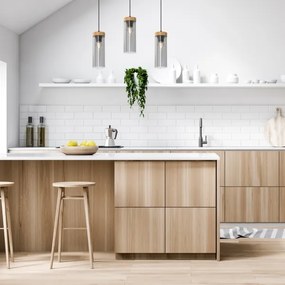 Lustră pe cablu ELICA 3xE27/60W/230V