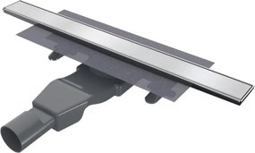 Set rigola dus plus capac Wirquin Aqua finisaj inox 60 cm