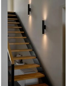 Nordlux - Aplică de perete VICO 2xGU10/5W/230V negru
