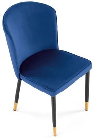 Scaun K446 Velvet Bleumarin – l51 x A55 x h86 cm