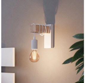 Eglo 43706 - Aplică de perete TOWNSHEND, 1x E27, 10W, 230V