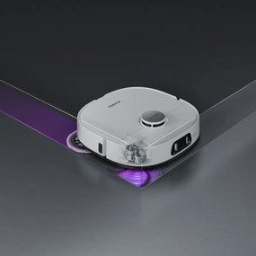 Aspirator robot Eureka J15 Ultra, 19 000 Pa, 3 l, Autonomie de 150 min, Lidar + camerа RGB, FlexiRazor, Comanda vocala, Alb