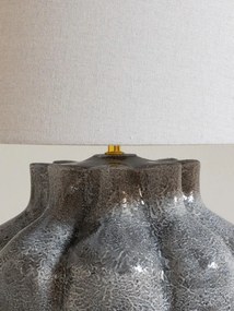 Lampa de masa, cu abajur din in si bumbac, Fleury