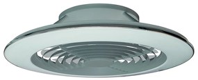 Lustra LED Smart cu Ventilator si telecomanda ALISIO XL argintiu