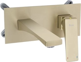 REA Joe baterie de culoare auriu periat