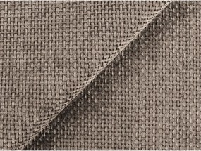 Colțar bej extensibil/cu spațiu de depozitare cu tapițerie din chenille (cu colț pe partea dreaptă/în formă de ”L”) Kona – Makamii