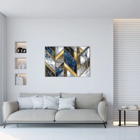 Tablou abstracției artistice (90x60 cm)