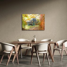 Tablou cu pescărie (70x50 cm)
