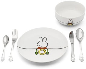 Set de veselă pentru copii 6 buc. din porțelan Miffy – Zilverstad