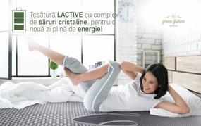 Saltea ortopedica, Green Future, Active Relax Cool Memory 7 Zone de Confort, 90x200 cm, H 21 cm