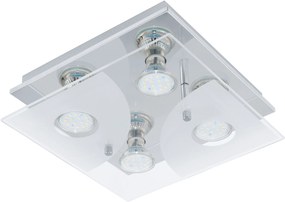 EGLO LED Plafoniera CABI alba 25/25/8.5 cm