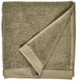 Prosop din bumbac froté Södahl, 100 x 50 cm, verde olive